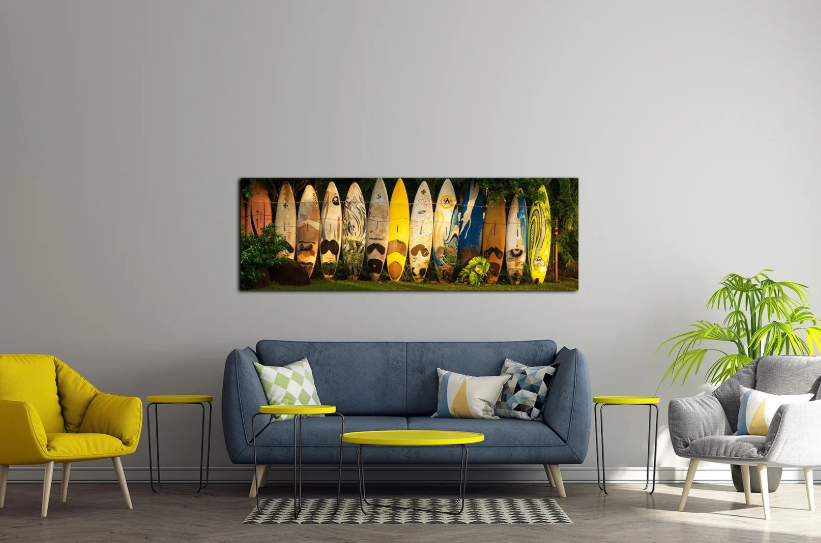 What Wall Art Works Best in a Contemporary Living Room