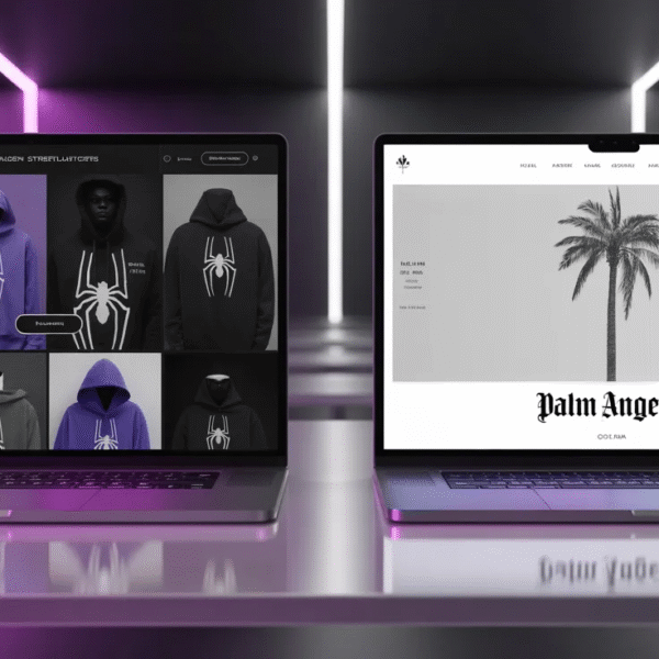 SP5DER Website vs Palm Angels Official Website: The Ultimate Guide for Fashion Lovers